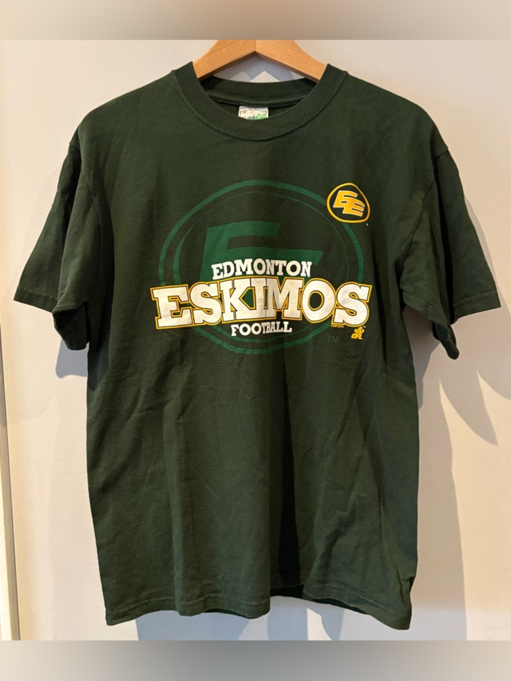 Vintage CFL Edmonton Eskimos Football Tee